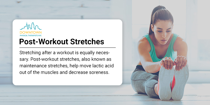 Type of stretching before online a workout